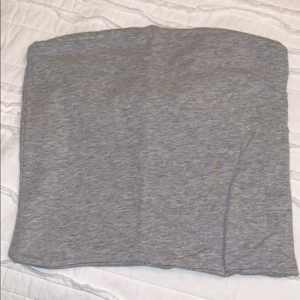 Brandy Melville grey tube top